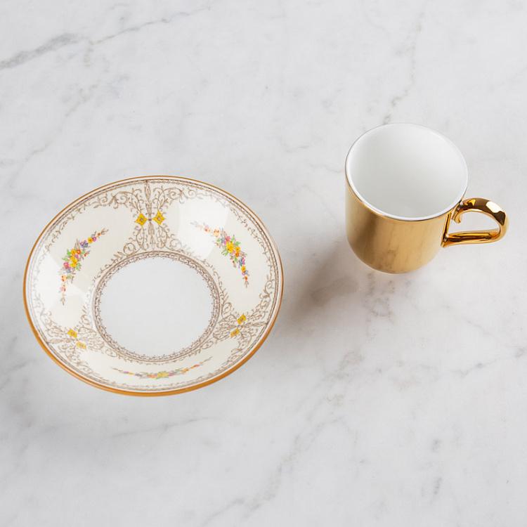 Кофейная пара Reflect Minton 2 золото Reflect Minton 2 Gold