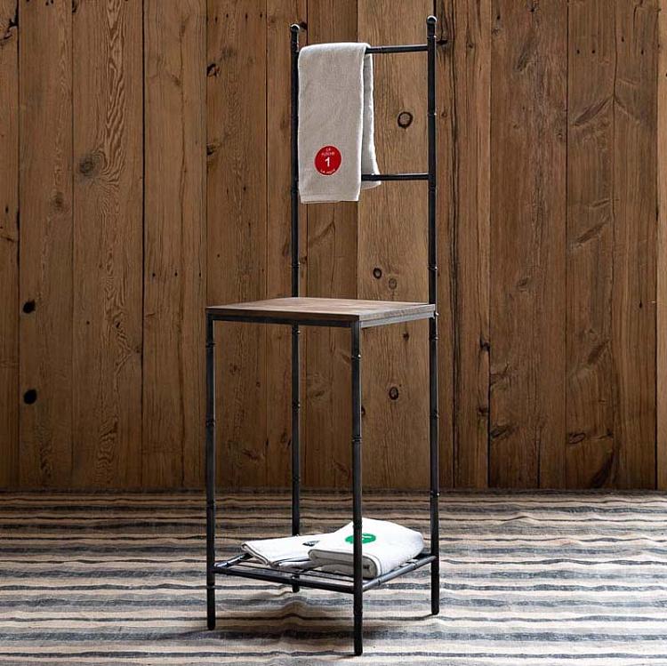 Держатель для полотенец в виде стула Chair Shelf For Towels