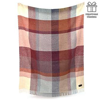 Плед Arequipa Plaid Blue Brown Wine 120x180 cm