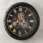 Настенные часы Industrial Antique Look Wall Clock With Gears