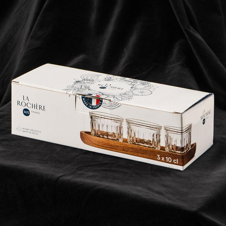 Набор для аперитива Set Of 3 Delice Aperitif