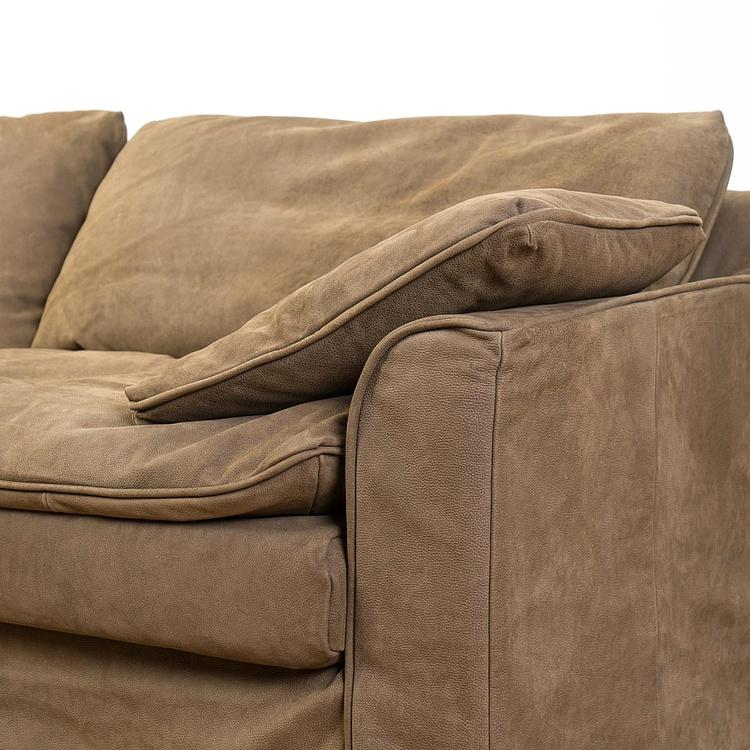 Трёхместный кожаный диван Луизиана Louisiana 3 Seater Leather RM