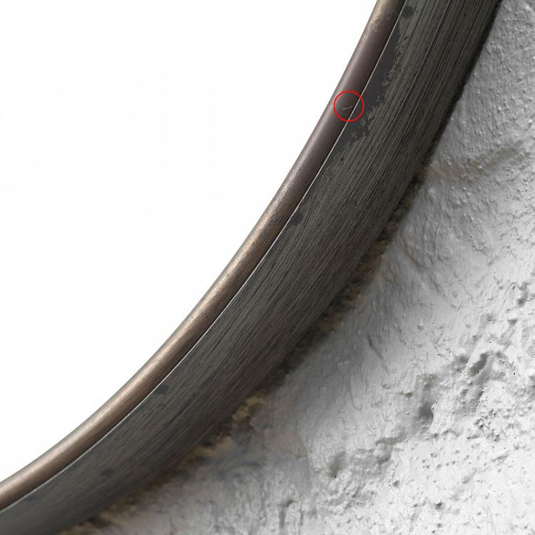 Круглое зеркало Будуар, L дисконт1 Boudoir Round Mirror Large discount1