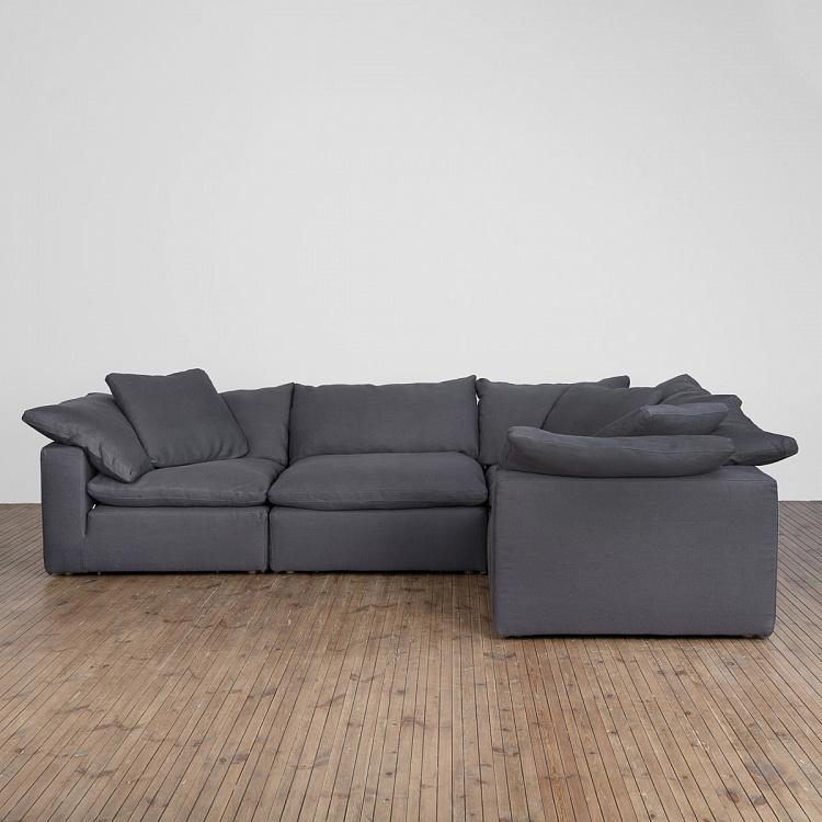 Угловой модульный диван Лашес 2, S Luscious Group Small 2