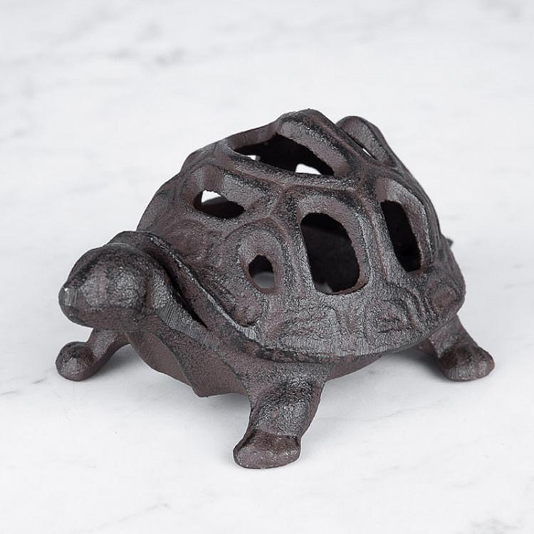 Статуэтка Черепаха Tortue En Metal Ajoure A Poser