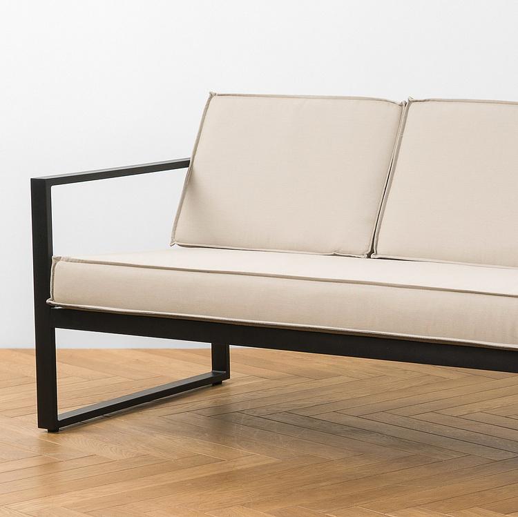 Трёхместный садовый диван Этика Ethic 3 Seater, Black