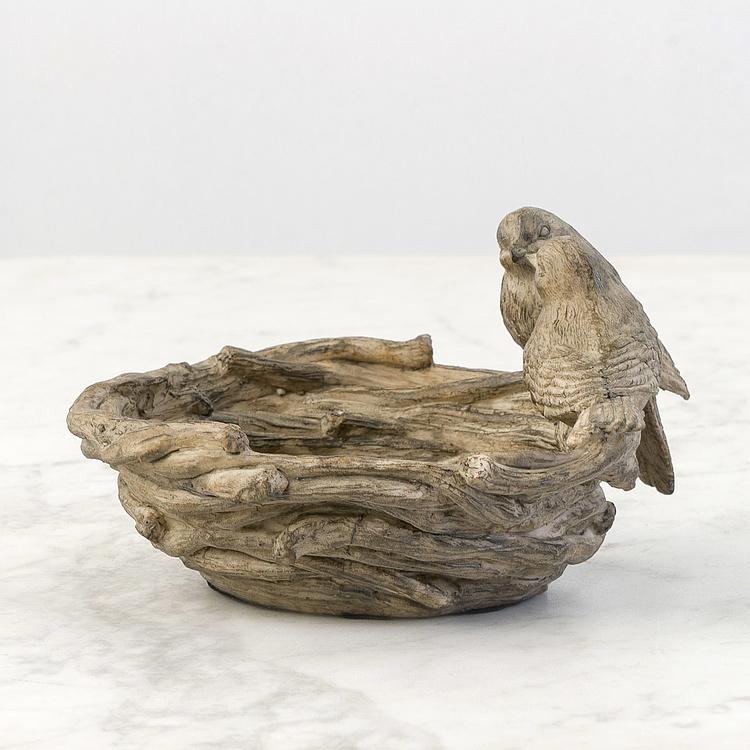 Подставка для мелочей Птицы на гнезде Ziva Nesting Bird Dish