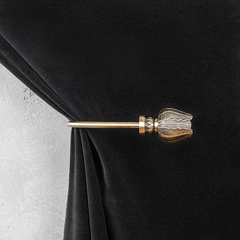 Ost Tulip Curtains Holder Bronze