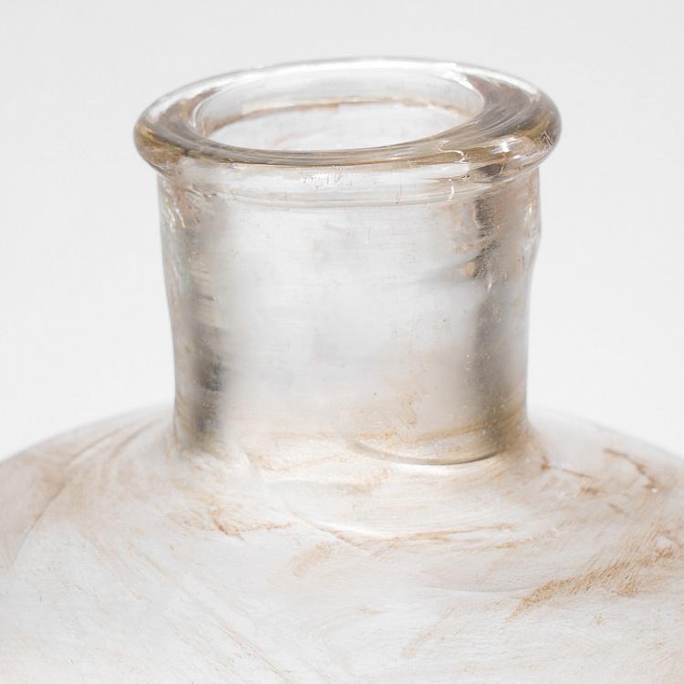 Бутыль с ручной росписью Король пик Handpainted Glass Bottle King Of Spades