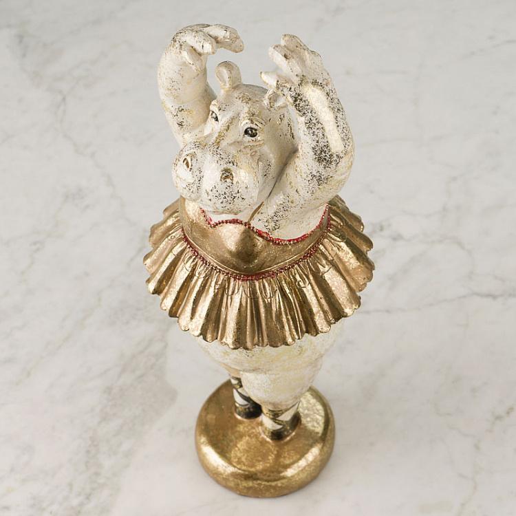 Статуэтка Бегемот-балерина Hippo Ballerina Figurine