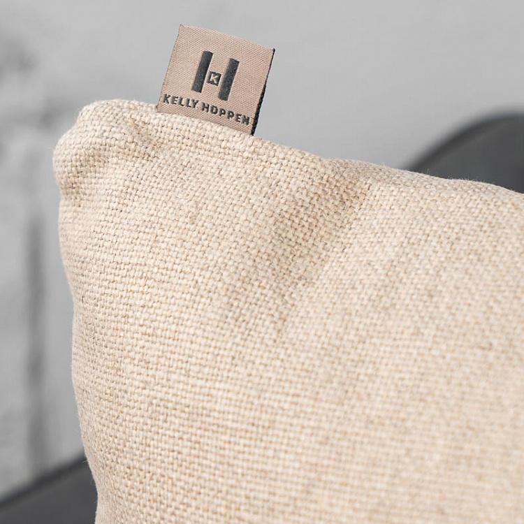 Декоративная льняная подушка 69 69 Cushion