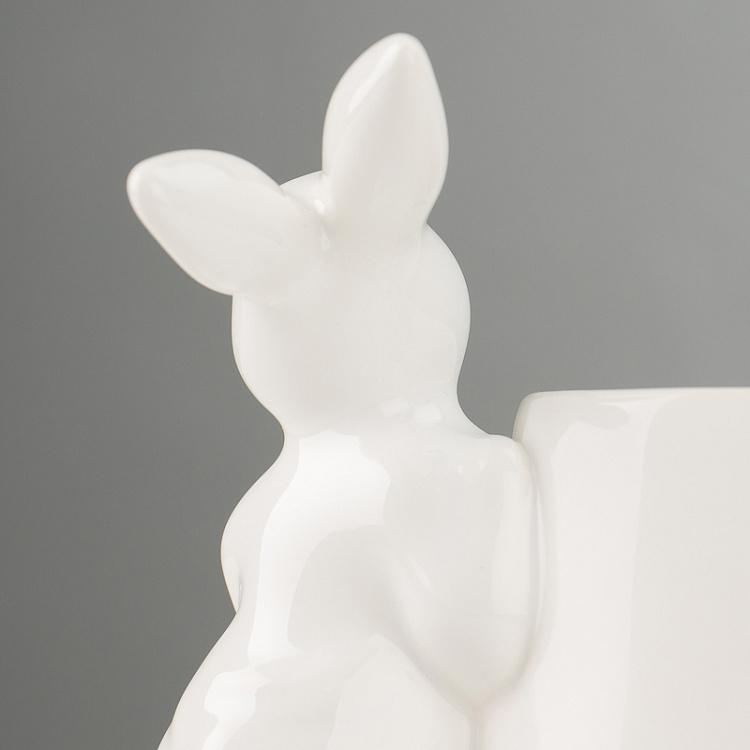 Стакан для зубных щёток с кроликом 2 Rabbit Toothbrushes Glass 2