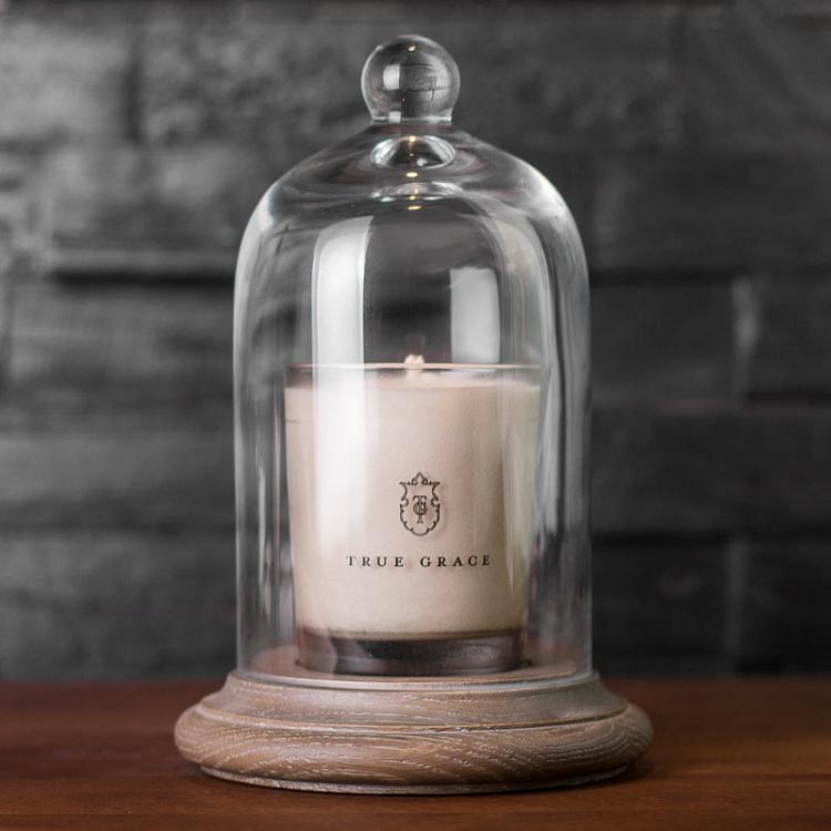 Аромасвеча Чёрная лилия Glass Classic Candle Black Lily