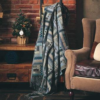 Плед Baltimora Plaid Green 130x180 cm