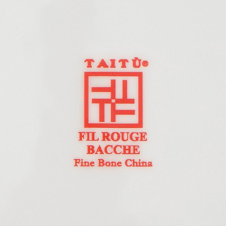 Сервировочная тарелка Красная нить ягоды Fil Rouge Bacche Serving Plate