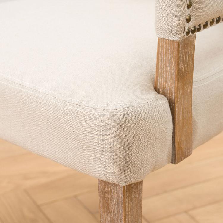 Стул Ньюпорт с подлокотниками, песочные ножки Newport Dining Chair, Oak Sandwashed
