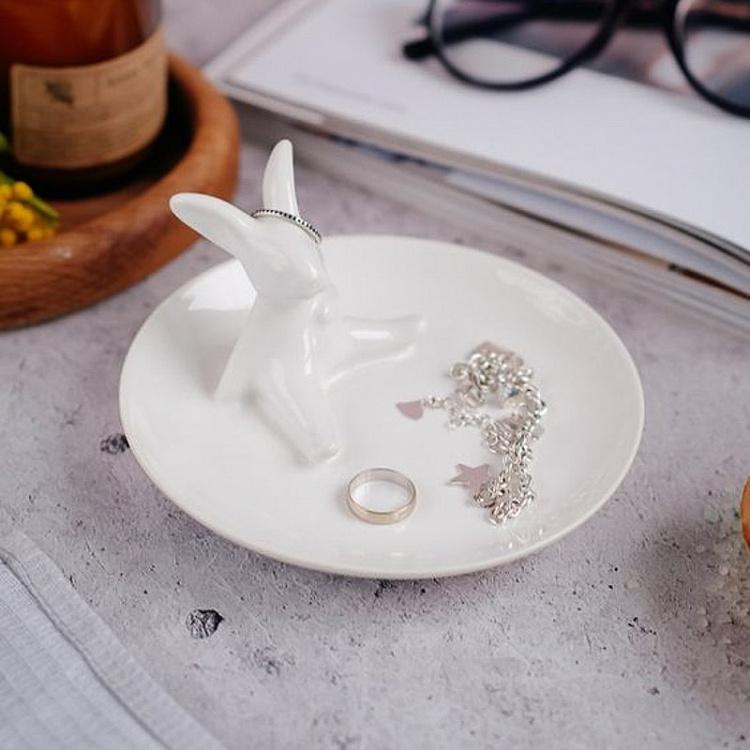 Подставка для украшений с кроликом Rabbit Jewelry Holder