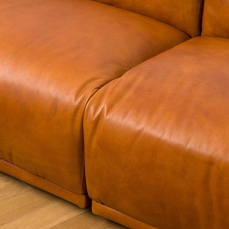 Трёхместный диван Севилья, красно-коричневые ножки Sevilla 3 Seater, Red Brown Wood D