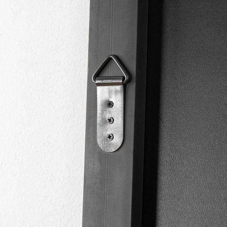 Картина-принт триптих Туманный город дисконт Set Of 3 Prints With Gold Frame Foggy City discount