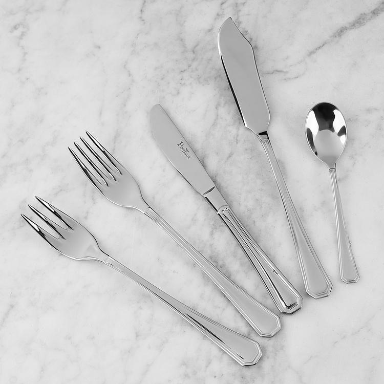 Набор из 126 столовых приборов на 12 персон в деревянной коробке Америка Set Of 126 Cutlery Pieces America Wooden Box
