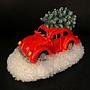 Новогодняя фигурка Christmas Car Red 12 cm