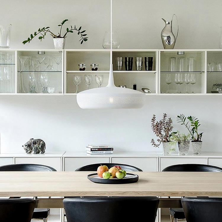 Подвесной светильник Клейва Дайн на белом проводе Clava Dine With White Cord