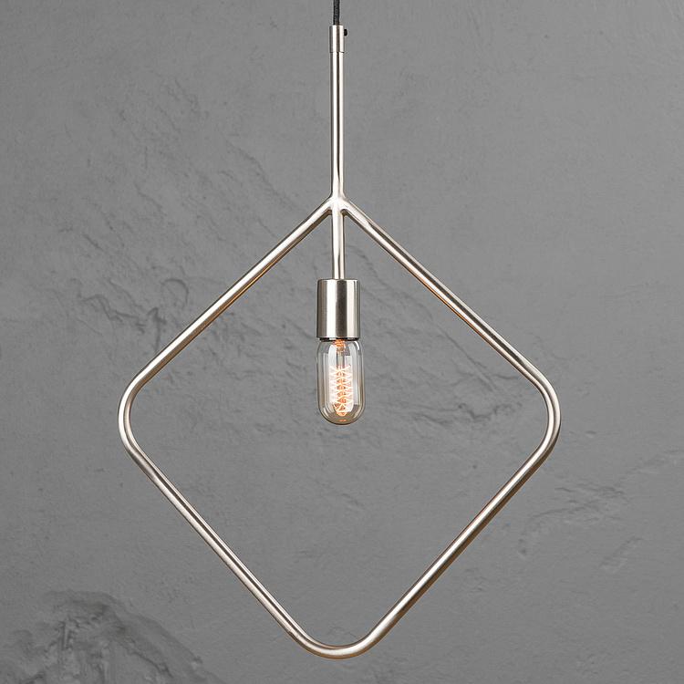 Подвесной светильник Ромб Metal Hanging Rhomboid Lamp