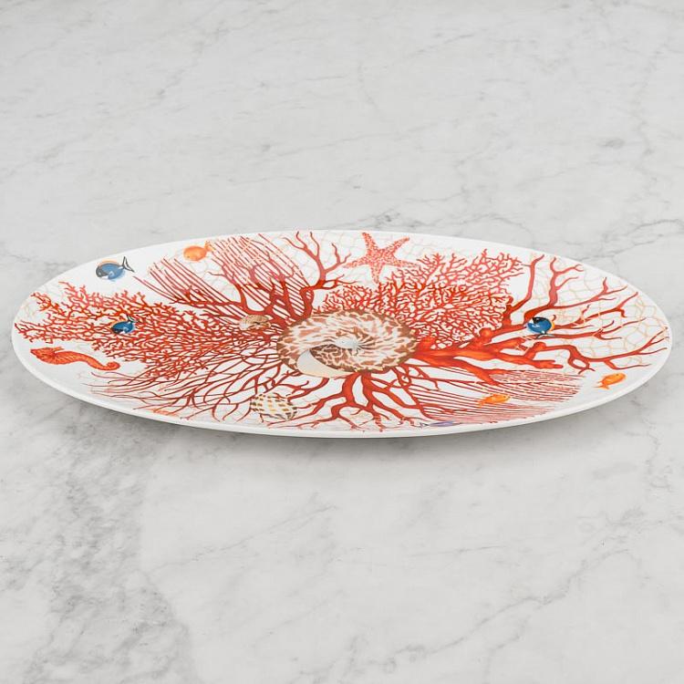 Овальная сервировочная тарелка Море Mare Oval Serving Plate