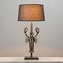 Настольная лампа Lobster Table Lamp Silver With Shade
