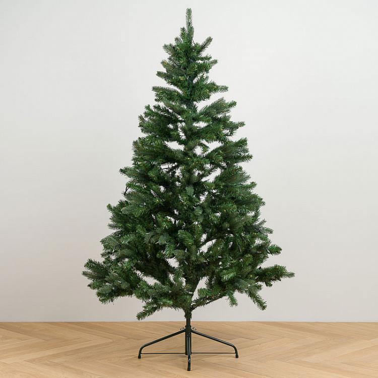 Искусственная новогодняя ёлка с led-гирляндой Рождество в Париже, 180 см Led Light French Tips Pine Tree Green 180 cm