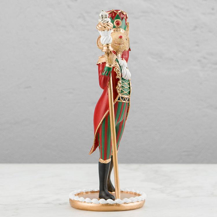 Новогодняя фигурка Мышиный король Nutcracker Mouse King 26,5 cm