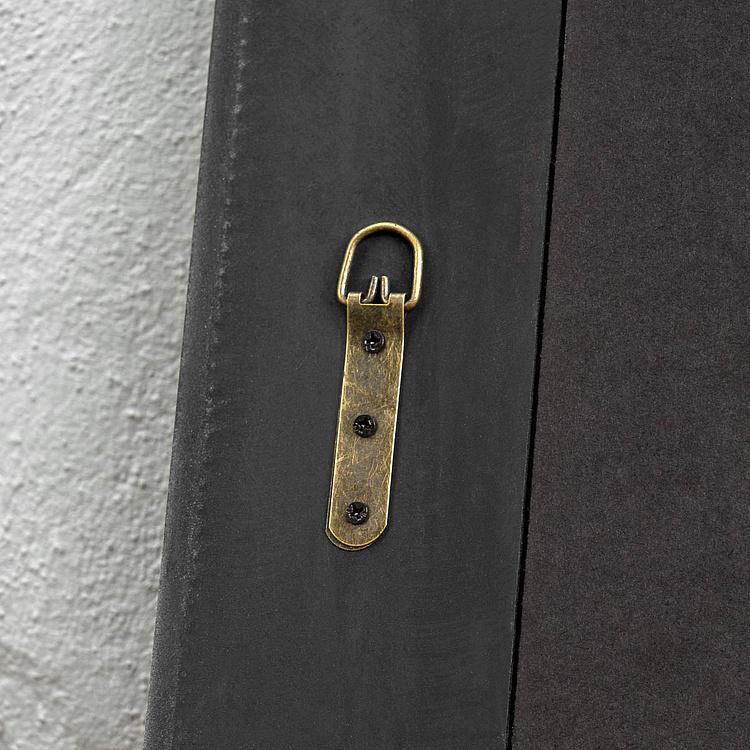 Зеркало с растительным золотистым орнаментом Wall Mirror With Pattern