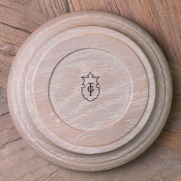 Дубовая подставка для свечи, S Candle Oak Plinth Holder Small