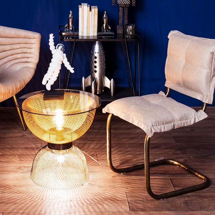 Прикроватный столик с подсветкой Side Table Inlight With Lamp Inside