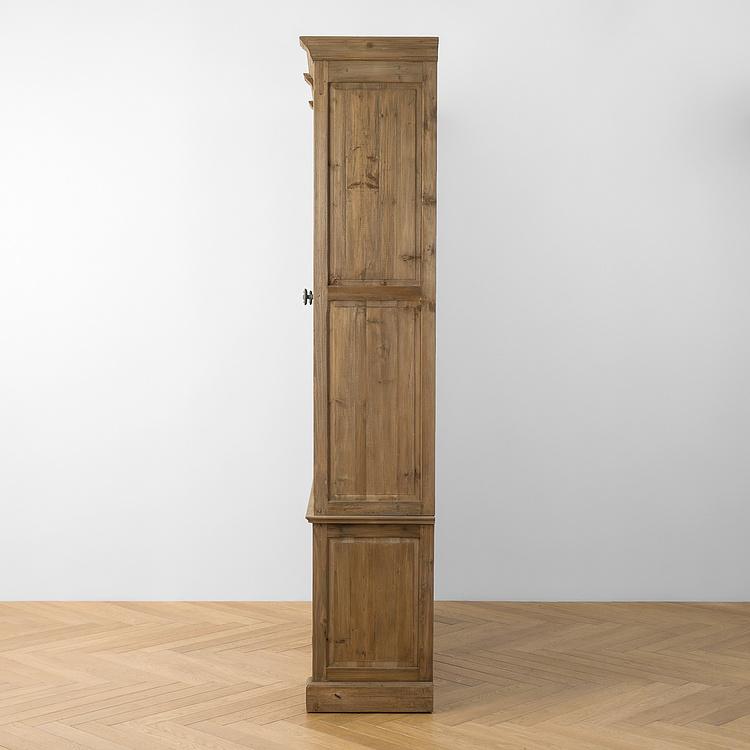 Книжный шкаф-сервант с 4 дверцами и ящиками Вильнёв Villeneuve 4 Glass Doors Bookcase With Drawers DB