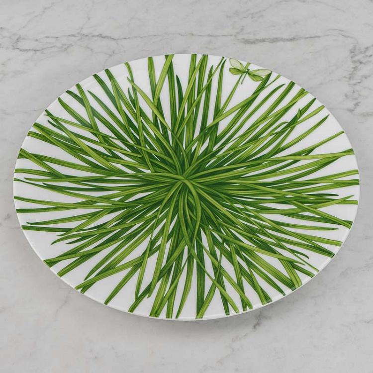 Сервировочная тарелка Зелёная жизнь Life In Green Serving Plate