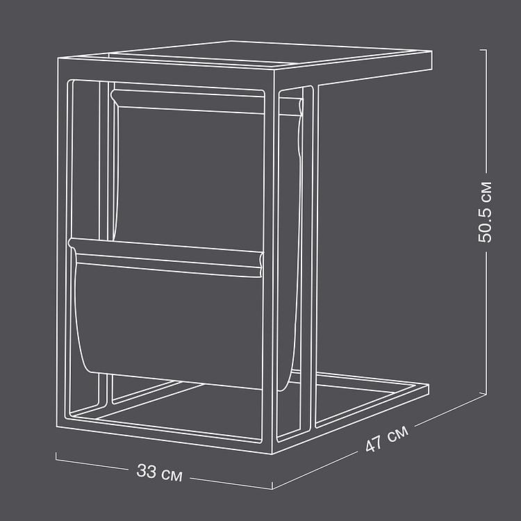 Приставной столик Редактор Editor Side Table RM