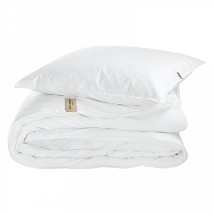 Белая наволочка из хлопка перкаль Авенюн, 50х60 см Avenyn Pillow Case All White 50x60 cm