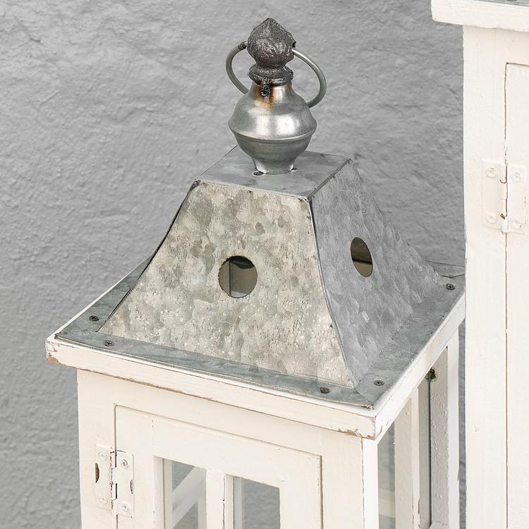 Набор из двух подсвечников-фонарей Эвелин Set Of 2 Enclosed Square Lanterns Evelyn