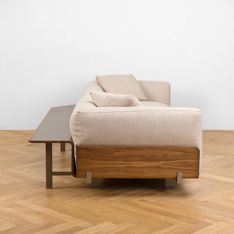 Угловой диван Позитано с полкой за спинкой Positano Group With Shelf