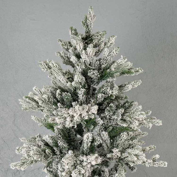 Искусственная заснеженная новогодняя ёлка с led-гирляндой, 230 см Snow-Covered Spruce Tree With Built-in LED Garland 800 Bulbs 230 cm