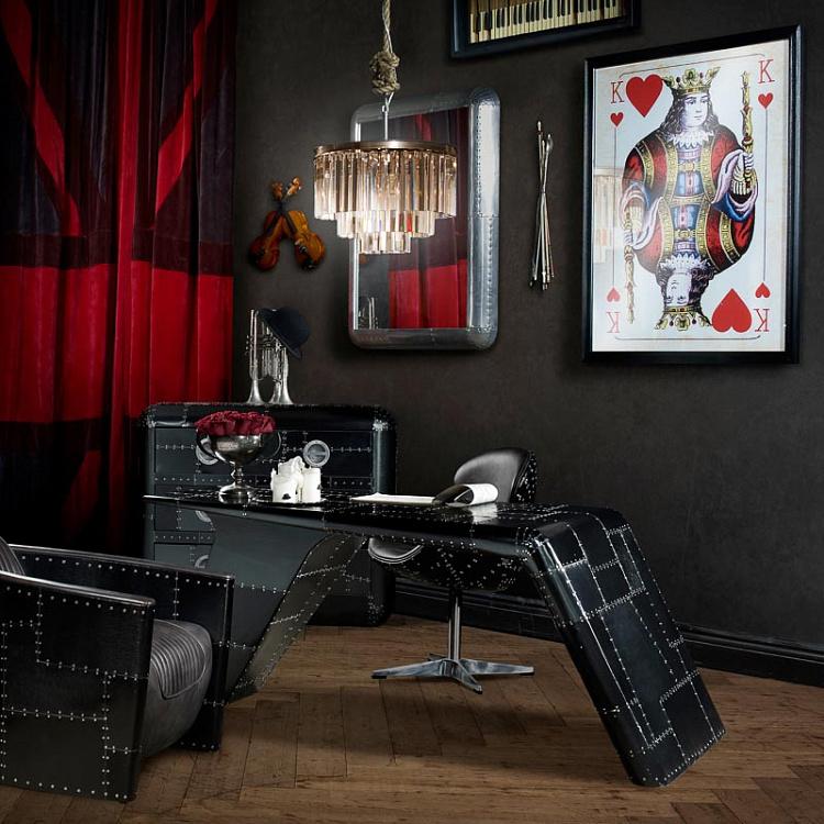 Картина-принт Червовый Король Cards Konig Hearts