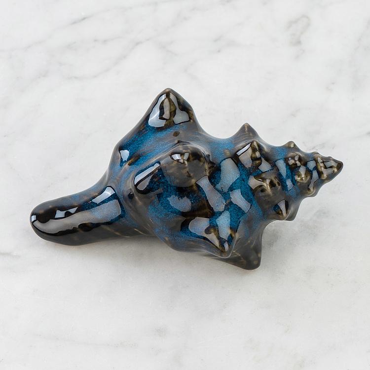 Статуэтка Синяя ракушка, S Decoration Shell Blue Small
