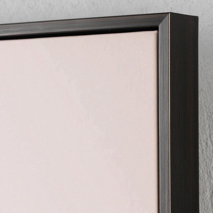 Фото-принт на холсте в раме Як Canvas Picture With Brown Frame Highland