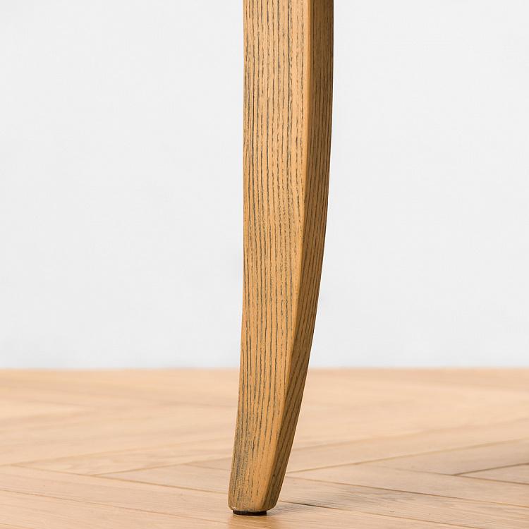 Стул Ньюпорт с подлокотниками, светлые ножки Newport Dining Chair, Oak Brown