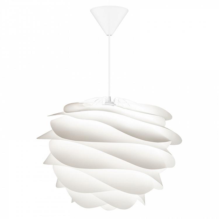 Подвесной светильник Кармина на белом проводе, M Carmina Hanging Lamp With White Cord Medium