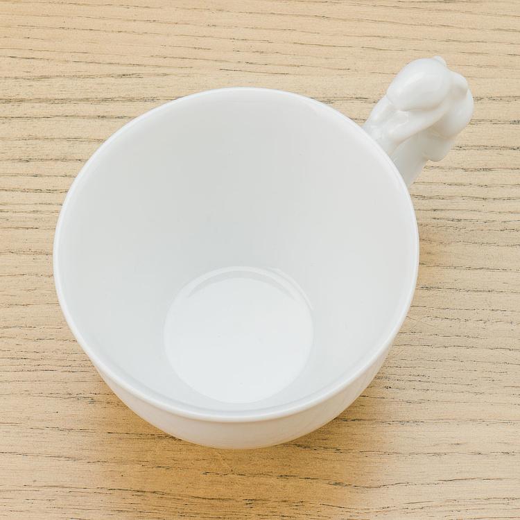 Чайная пара Белый кролик White Rabbit Tea Cup And Saucer