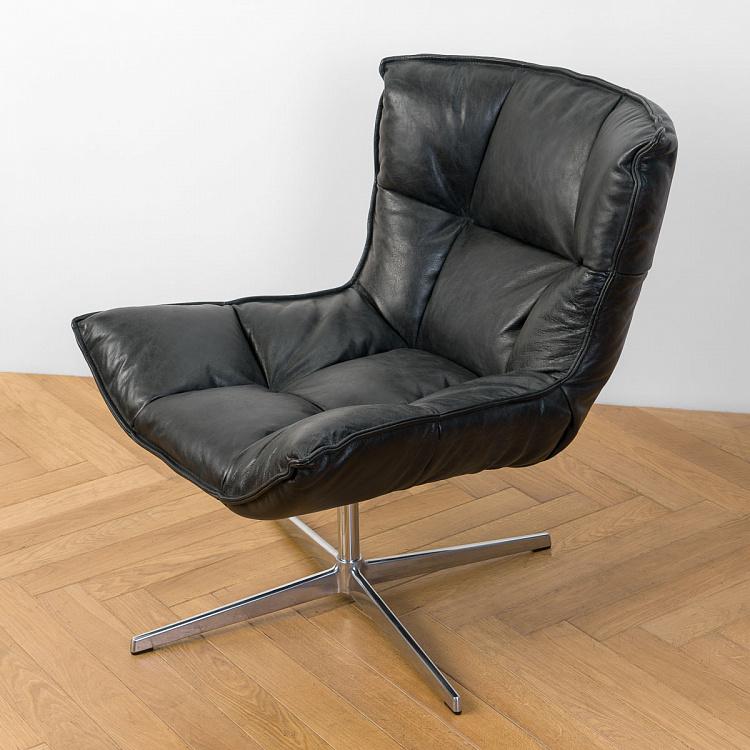 Рабочее кресло Центр, серебристый металл Center Swivel Office Chair, Silver Metal Base RM