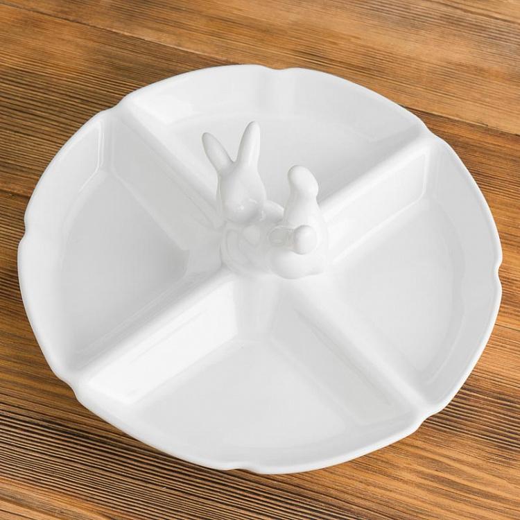 Менажница Кролик Непоседа Serving Dish Rabbit Fidget