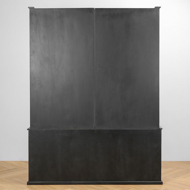 Сервант с деревянными дверцами Орьяк Auriac Glass Cabinet With Wooden Doors